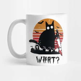 Cat What Mug